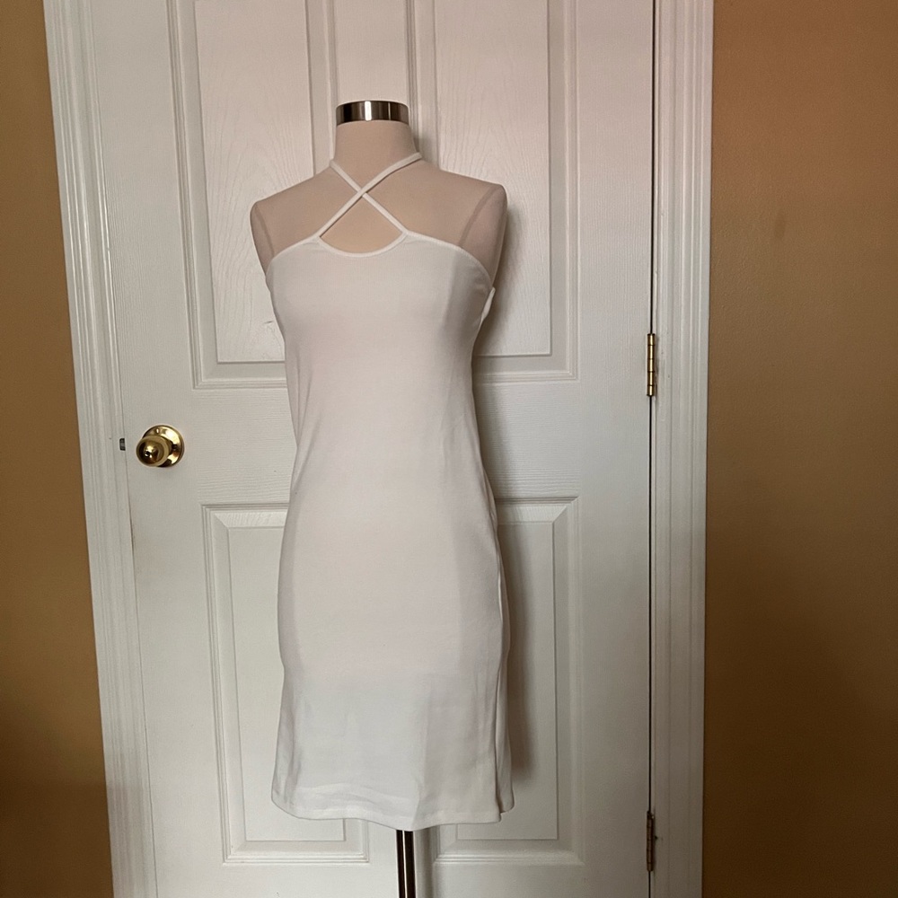 Princess Polly mini dress white